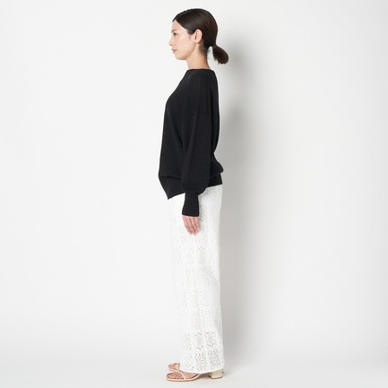 CROCHET LACE KNIT PANTs 詳細画像 ホワイト 2