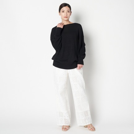 CROCHET LACE KNIT PANTs 詳細画像 ホワイト 4