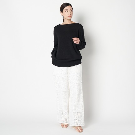 CROCHET LACE KNIT PANTs 詳細画像 ホワイト 5