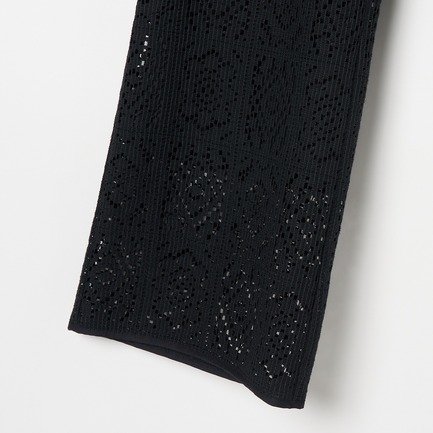 美品 HELIOPOLE CROCHET LACE KNIT PANTs z-12003039066HN_006.jpg