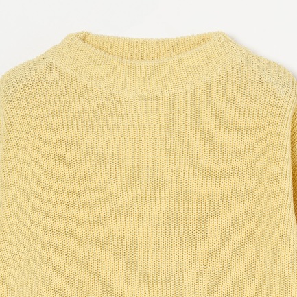 MIDDLE GAUGE DOLMAN BULKY PO 詳細画像 イエロー 2