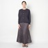 WASHER SATIN PLEATS SKIRT 詳細画像