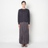 WASHER SATIN PLEATS SKIRT 詳細画像