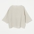 FANAGE LINEN BORT NECK BLOUSE 詳細画像