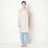 FANAGE LINEN GATHER TUNIC OP 詳細画像