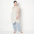 FANAGE LINEN GATHER TUNIC OP 詳細画像