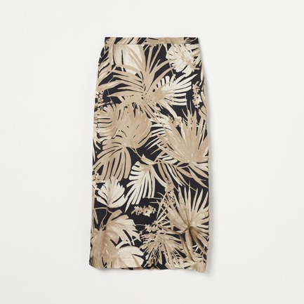 DEVEAUX BOTANICAL PRINT SKIRT