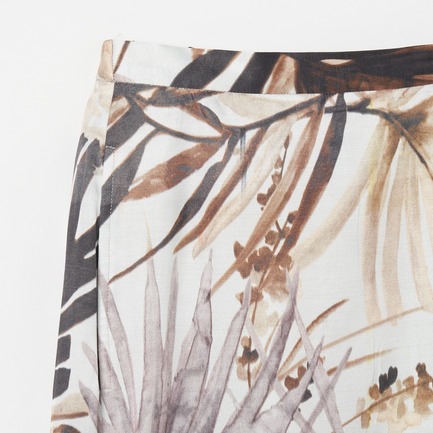 DEVEAUX BOTANICAL PRINT SKIRT 詳細画像 ブラック 3