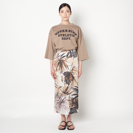 DEVEAUX BOTANICAL PRINT SKIRT 詳細画像 ブラック 6