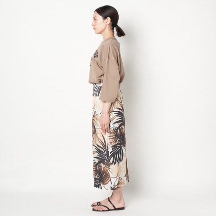 DEVEAUX BOTANICAL PRINT SKIRT 詳細画像 ベージュ 7