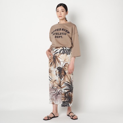 DEVEAUX BOTANICAL PRINT SKIRT 詳細画像 ベージュ 9