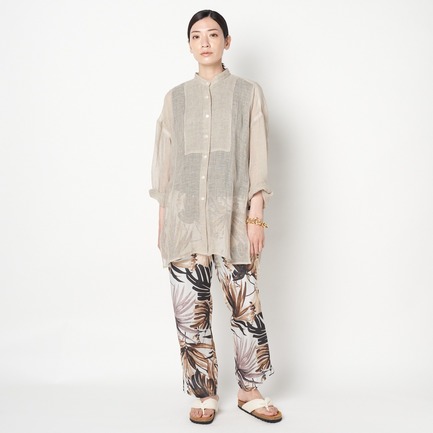 DEVEAUX BOTANICAL PRINT PANTs 詳細画像 ベージュ 6