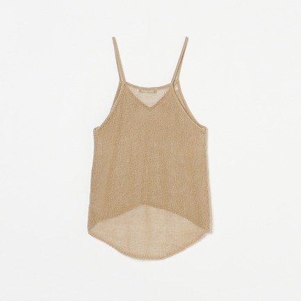 LINEN LOW GAUGE CAMISOLE 詳細画像 ベージュ 1