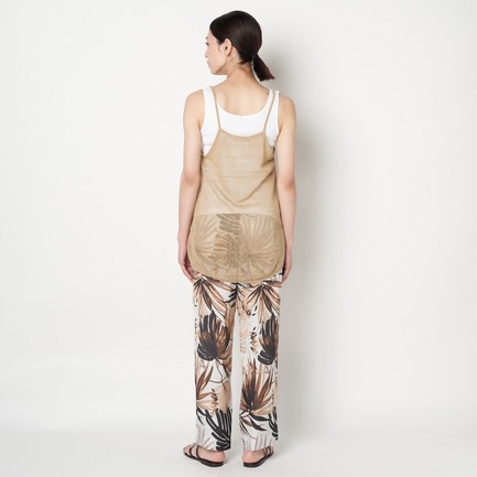 LINEN LOW GAUGE CAMISOLE 詳細画像 ベージュ 8