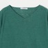 LINEN HIGH GAUVE V-NECK PULLOVER 詳細画像