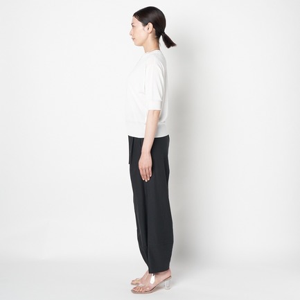 HIGH GAUGE COTTON HALF SLV TOPs 詳細画像 ホワイト 2