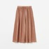 LEATHER BOIL GATHER SKIRT 詳細画像