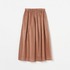 LEATHER BOIL GATHER SKIRT 詳細画像