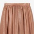 LEATHER BOIL GATHER SKIRT 詳細画像