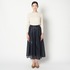 LEATHER BOIL GATHER SKIRT 詳細画像