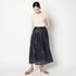 LEATHER BOIL GATHER SKIRT 詳細画像