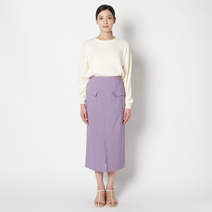 DOUBLE POCKET BOXY SKIRT 詳細画像 ライラック 6