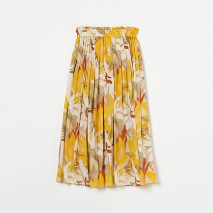 DIGITAL FLORAL PRINT SKIRT