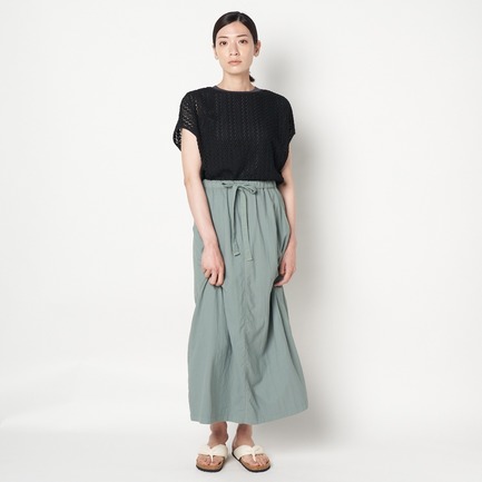 GARMENT DYE EASY SKIRT 詳細画像 ベージュ 10