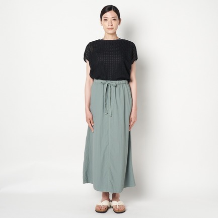 GARMENT DYE EASY SKIRT 詳細画像 ベージュ 7