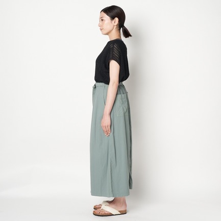 GARMENT DYE EASY SKIRT 詳細画像 ベージュ 8