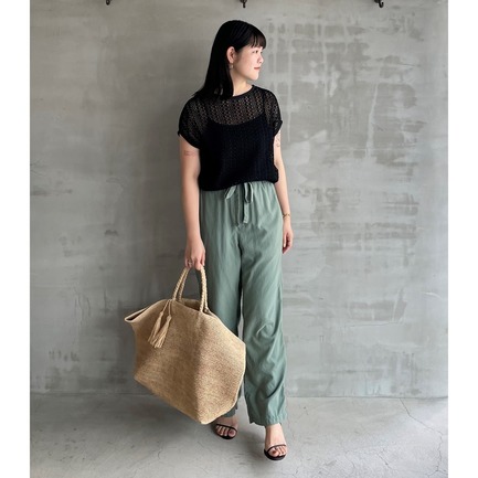 GARMENT DYE EASY PANTs 詳細画像 ベージュ 1