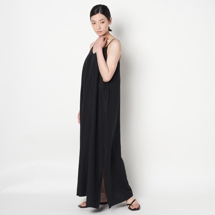 VINTAGE POPLIN MAXI DRESS 詳細画像 ブラック 10