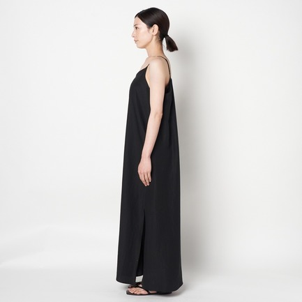 VINTAGE POPLIN MAXI DRESS 詳細画像 ブラック 7