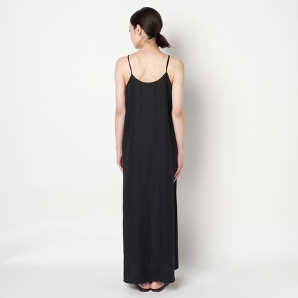 VINTAGE POPLIN MAXI DRESS 詳細画像 ブラック 8