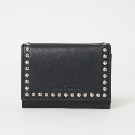 FOLD WALLET WITH STUDS