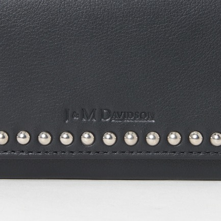 FOLD WALLET WITH STUDS 詳細画像 ブラック 3