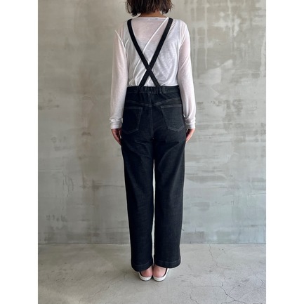 DENIM OVERALL 詳細画像 ブラック 3