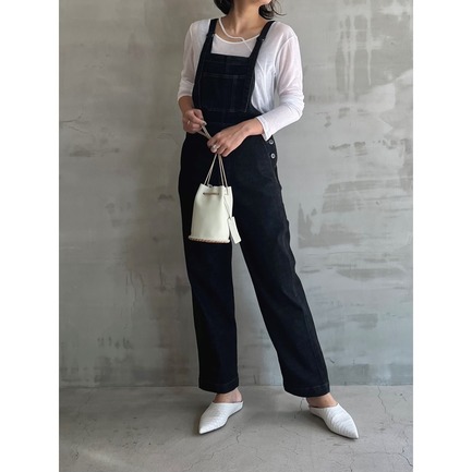 DENIM OVERALL 詳細画像 ブラック 4