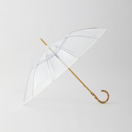 CLEAR UMBRELLA BAMBOO