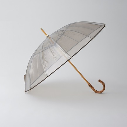 CLEAR UMBRELLA BAMBOO