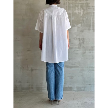 BIG TUCK UP N/C PIN TUCK S/S 詳細画像 ホワイト 3