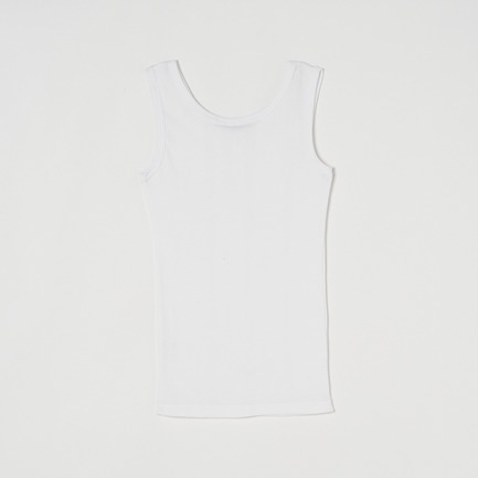 PANEL RIBBED TANK TOP HN 詳細画像 ホワイト 1