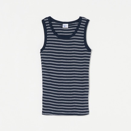 PANEL RIBBED TANK TOP