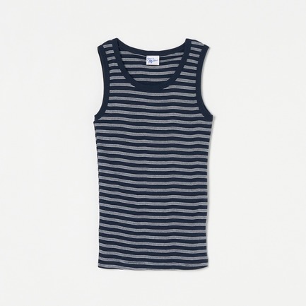 PANEL RIBBED TANK TOP 詳細画像 ホワイト 1