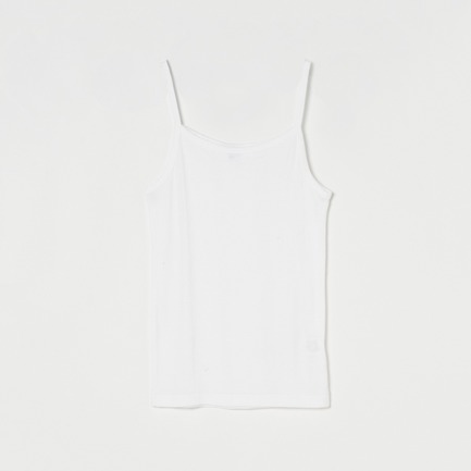 PANEL RIBBED CAMISOLE 詳細画像 ホワイト 1