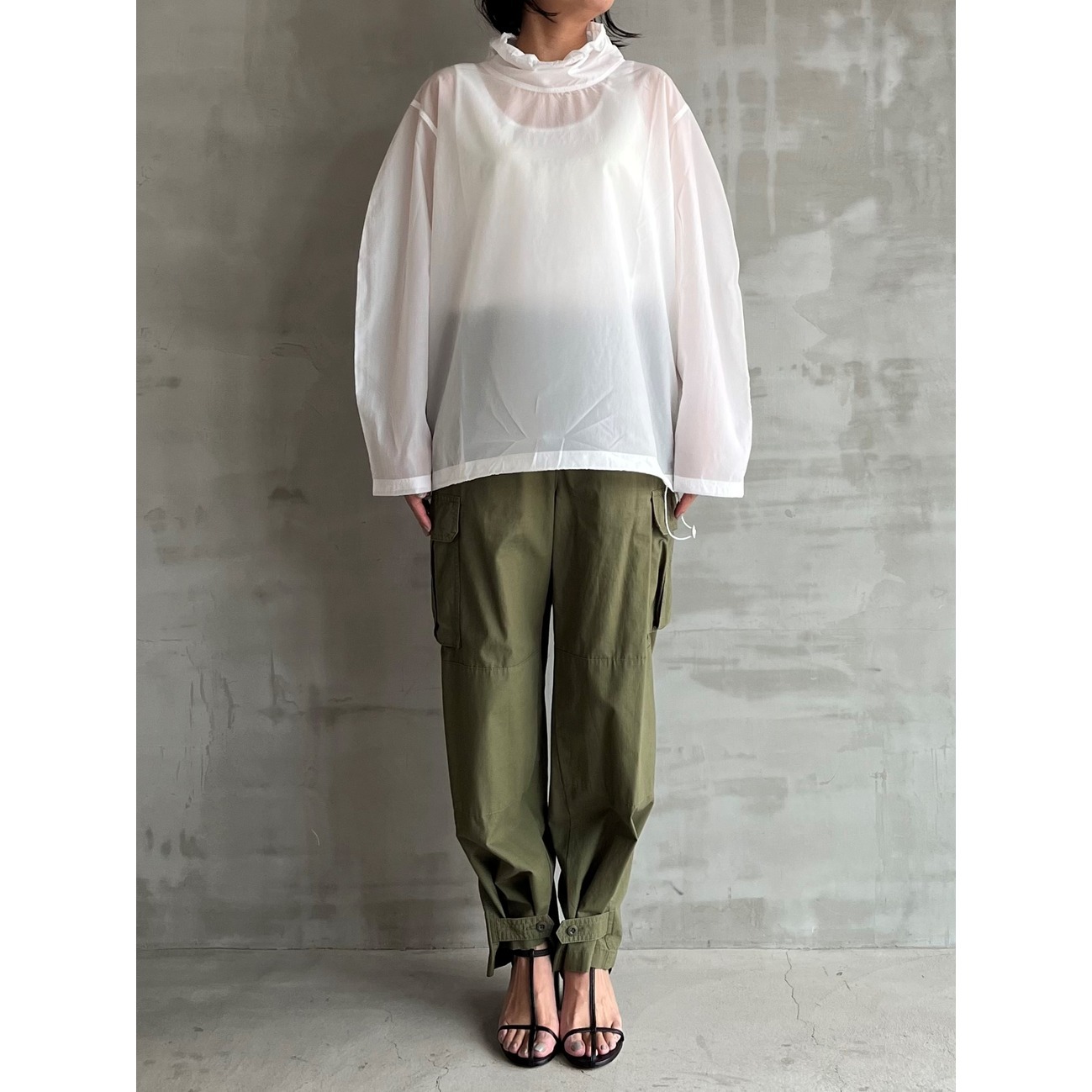 新品本物 SHEER STRING ANORAK｜AMOMENTO｜HÉLIOPÔLE（エリオポール）公式 トップス