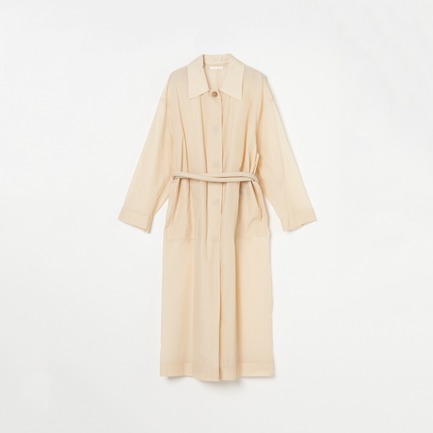 SHEER SINGLE TRENCH COAT