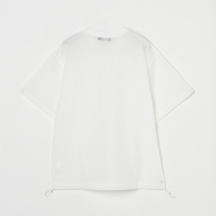 SHEER DRAWSTRING TOP 詳細画像 ホワイト 1