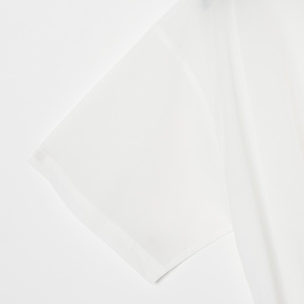 SHEER DRAWSTRING TOP 詳細画像 ホワイト 3