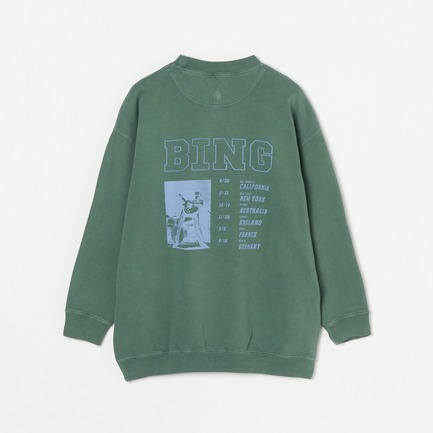 CODY SWEATSHIRT BING LIVE-GREEN 詳細画像 イエローグリーン 1